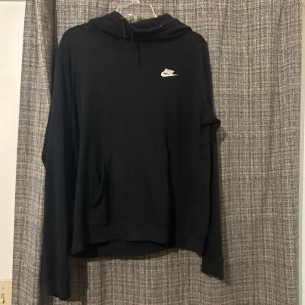 Nike black cowl neck hoodie